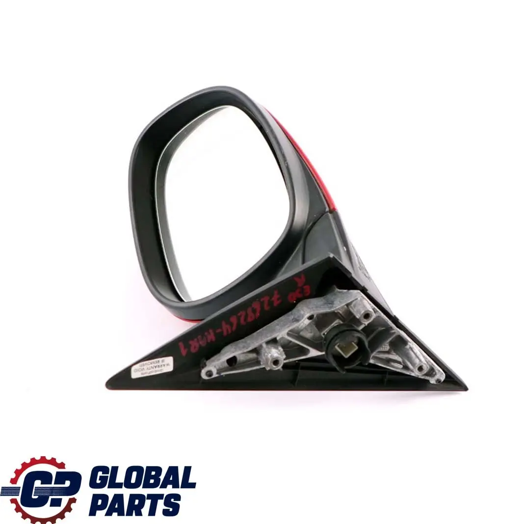 Heated Right Wing Mirror O/S Karmesinrot Crimson Red to BMW 3 Series E90 E91 LCI 1 with Part number 7268264 BMW 3 Series E90 E91 LCI 1 Heated Right Wing Mirror O/S Karmesinrot Crimson Red - SKU rhd-7268264-KAR1 - Part number 7268264
