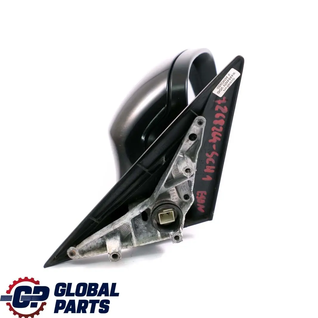 Heated Right Wing Mirror O/S Schwarz 2 Black 668 to BMW 3 Series 1 E90 E91 LCI with Part number 7268264 BMW 3 Series 1 E90 E91 LCI Heated Right Wing Mirror O/S Schwarz 2 Black 668 - SKU rhd-7268264-SCH1 - Part number 7268264