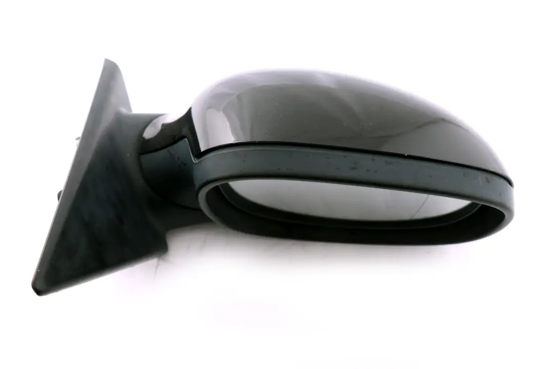 Heated Right Wing Mirror O/S Schwarz 2 Black 668 to BMW 3 Series 2 E90 E91 LCI with Part number 7268264 BMW 3 Series 2 E90 E91 LCI Heated Right Wing Mirror O/S Schwarz 2 Black 668 - SKU rhd-7268264-SCH2 - Part number 7268264