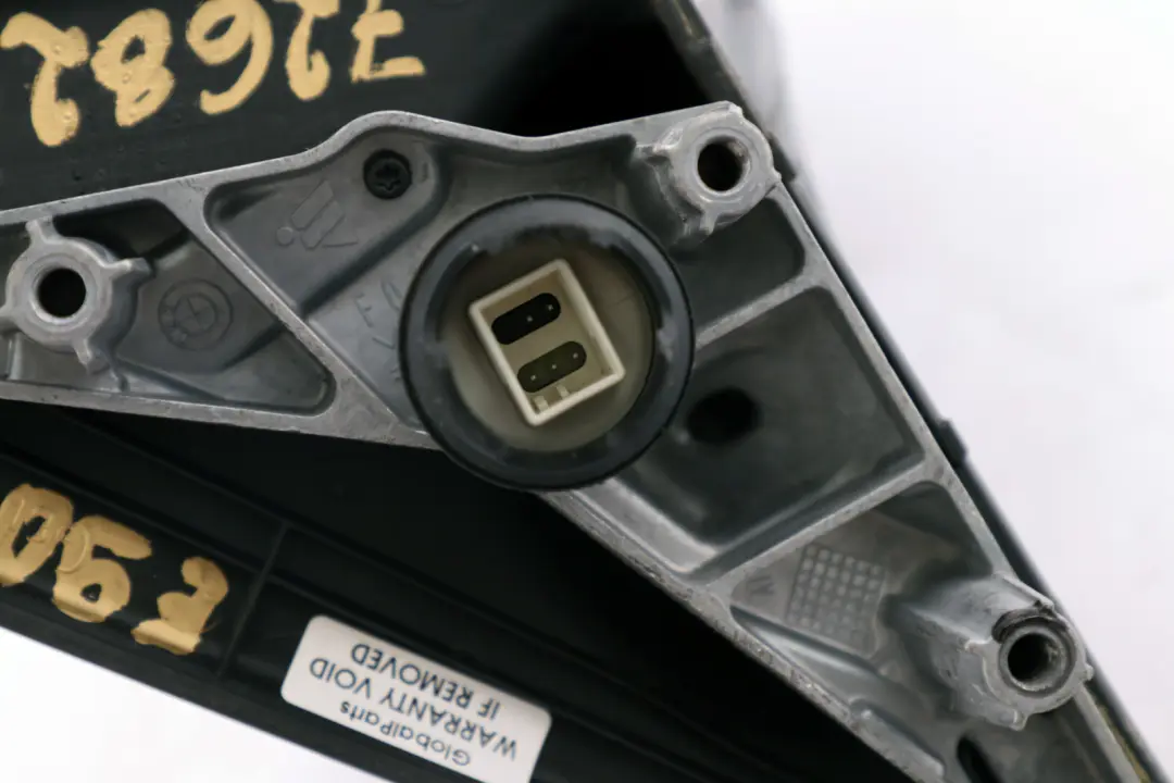 Heated Right Wing Mirror O/S Schwarz 2 Black 668 to BMW 3 Series 2 E90 E91 LCI with Part number 7268264 BMW 3 Series 2 E90 E91 LCI Heated Right Wing Mirror O/S Schwarz 2 Black 668 - SKU rhd-7268264-SCH2 - Part number 7268264