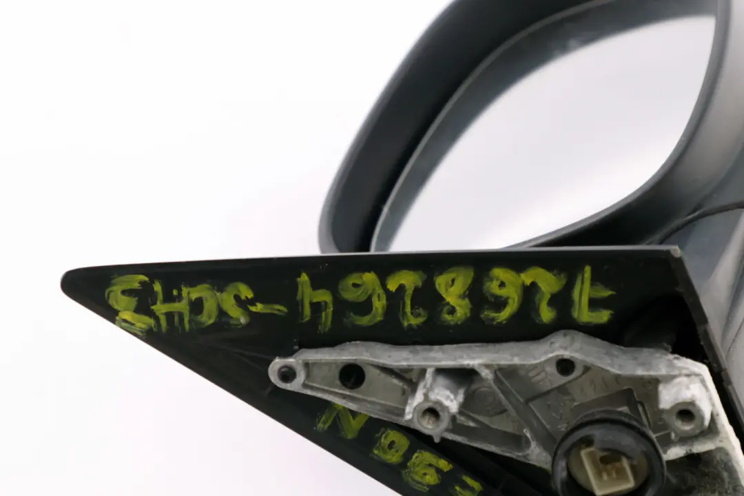 Heated Right Door Wing Mirror O/S Schwarz 2 Black 668 to BMW 3 Series E90 E91 LCI with Part number 7268264 BMW 3 Series E90 E91 LCI Heated Right Door Wing Mirror O/S Schwarz 2 Black 668 - SKU rhd-7268264-SCH3 - Part number 7268264