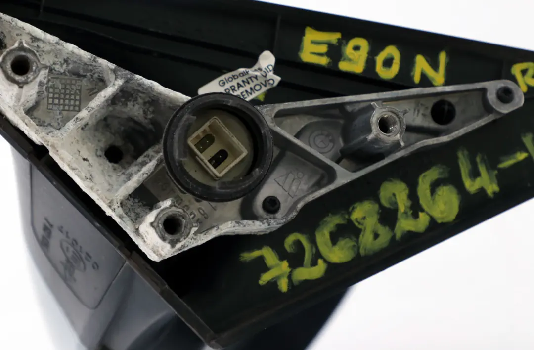 Heated Right Wing Mirror O/S Blue Water Metallic 896 to BMW 3 Series 2 E90 E91 LCI with Part number 7268264 BMW 3 Series 2 E90 E91 LCI Heated Right Wing Mirror O/S Blue Water Metallic 896 - SKU rhd-7268264-WB2 - Part number 7268264