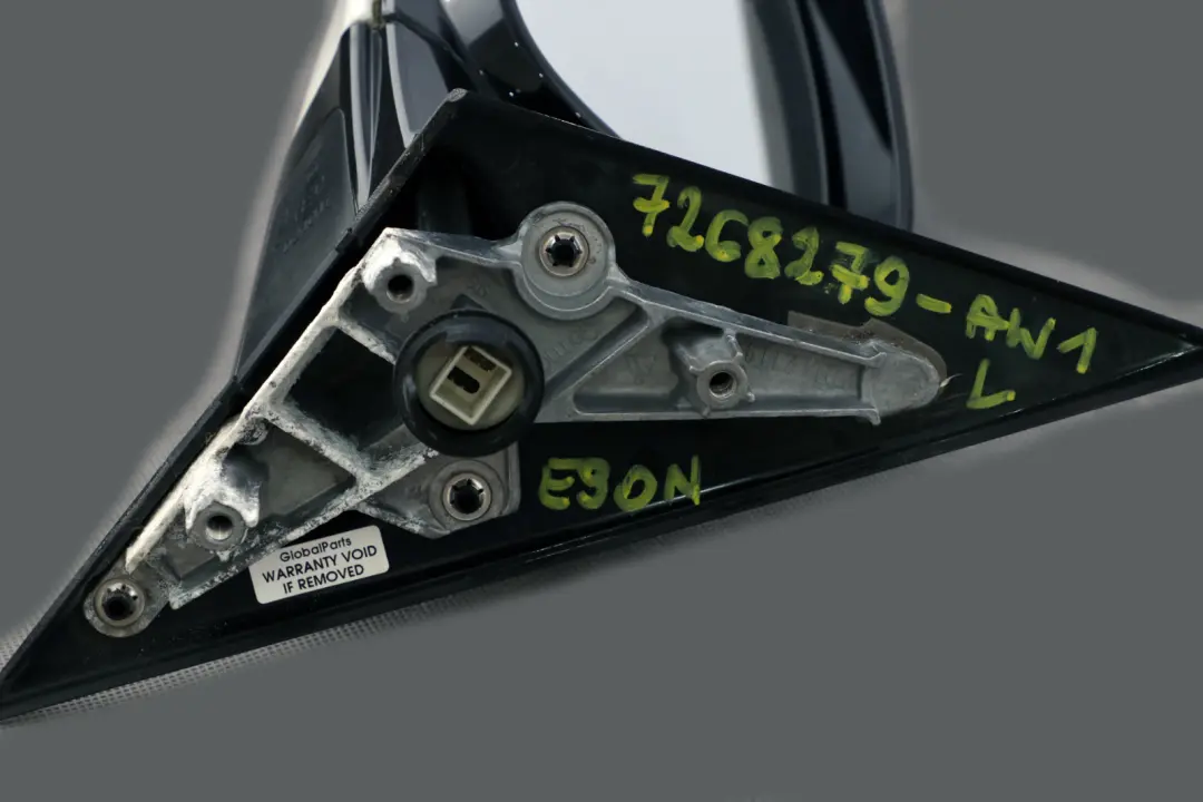 High Gloss Left Wing Mirror N/S Alpinweiss White to BMW 3 Series 1 E90 LCI M Sport with Part number 7268279 BMW 3 Series 1 E90 LCI M Sport High Gloss Left Wing Mirror N/S Alpinweiss White - SKU rhd-7268279-AW1 - Part number 7268279