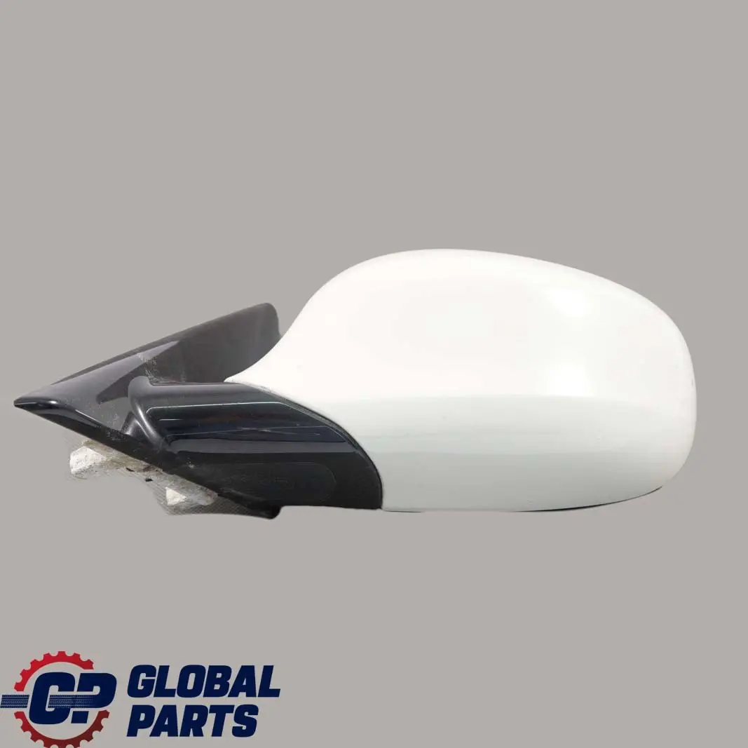 High Gloss Left Wing Mirror N/S Alpinweiss White to BMW 3 Series 2 E90 LCI M Sport with Part number 7268279 BMW 3 Series 2 E90 LCI M Sport High Gloss Left Wing Mirror N/S Alpinweiss White - SKU rhd-7268279-AW2 - Part number 7268279