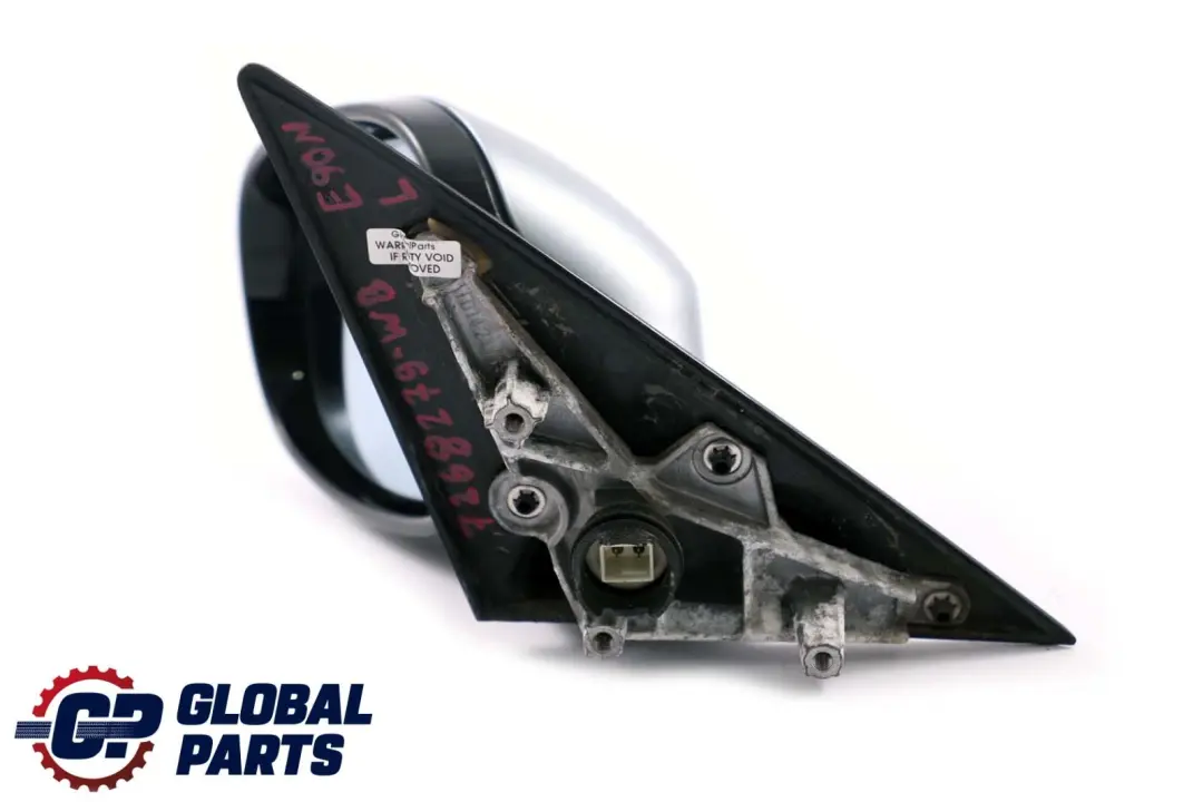 High Gloss Left Wing Mirror N/S Bluewater Blue to BMW 3 Series 2 E90 LCI M Sport with Part number 7268279 BMW 3 Series 2 E90 LCI M Sport High Gloss Left Wing Mirror N/S Bluewater Blue - SKU rhd-7268279-WB - Part number 7268279