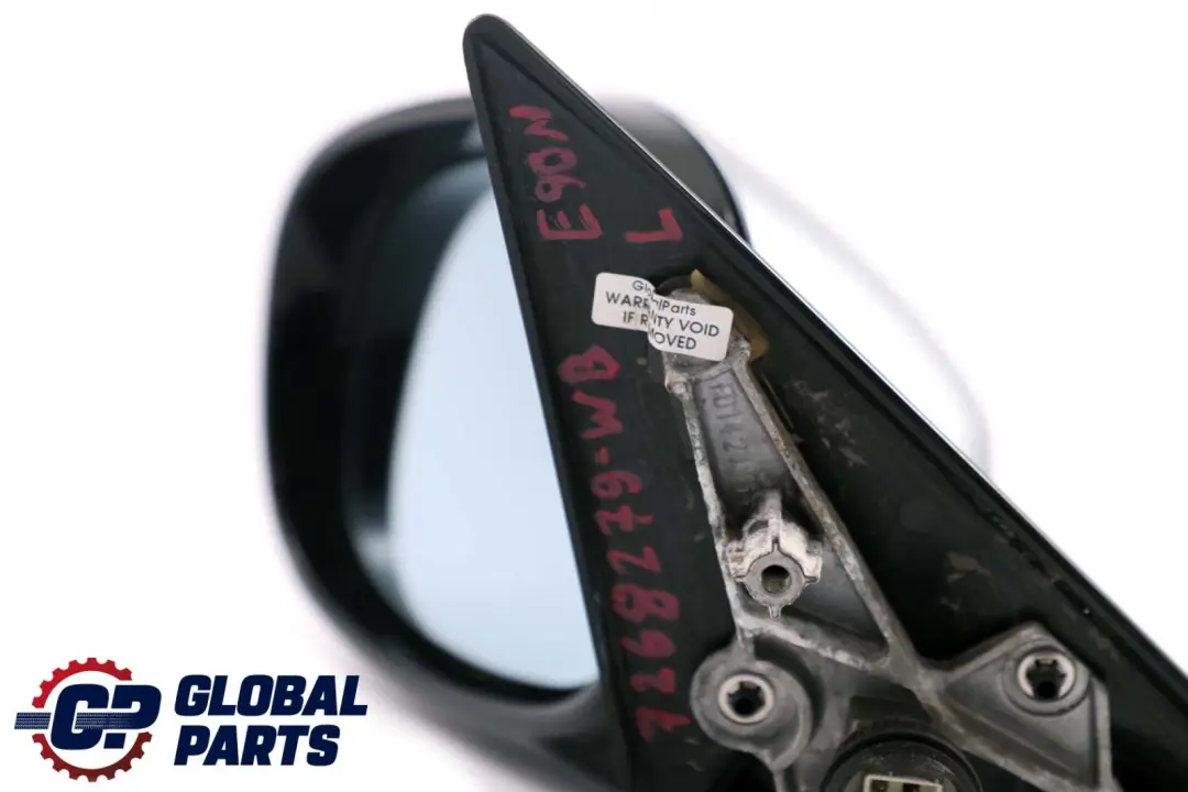 BMW 3 Series 2 E90 LCI M Sport High Gloss Left Wing Mirror N/S Bluewater Blue - SKU rhd-7268279-WB - Part number 7268279