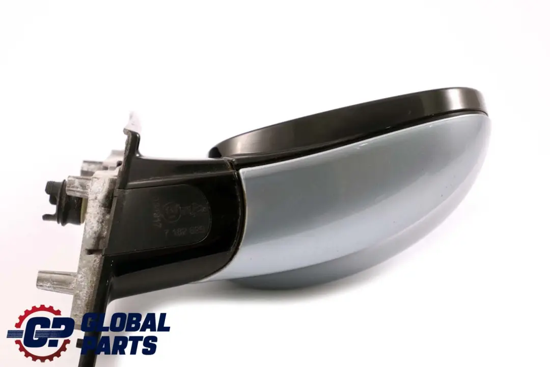 High Gloss Right Wing Mirror O/S Bluewater Blue to BMW 3 Series 1 E90 LCI M Sport with Part number 7268280 BMW 3 Series 1 E90 LCI M Sport High Gloss Right Wing Mirror O/S Bluewater Blue - SKU rhd-7268280-WB - Part number 7268280