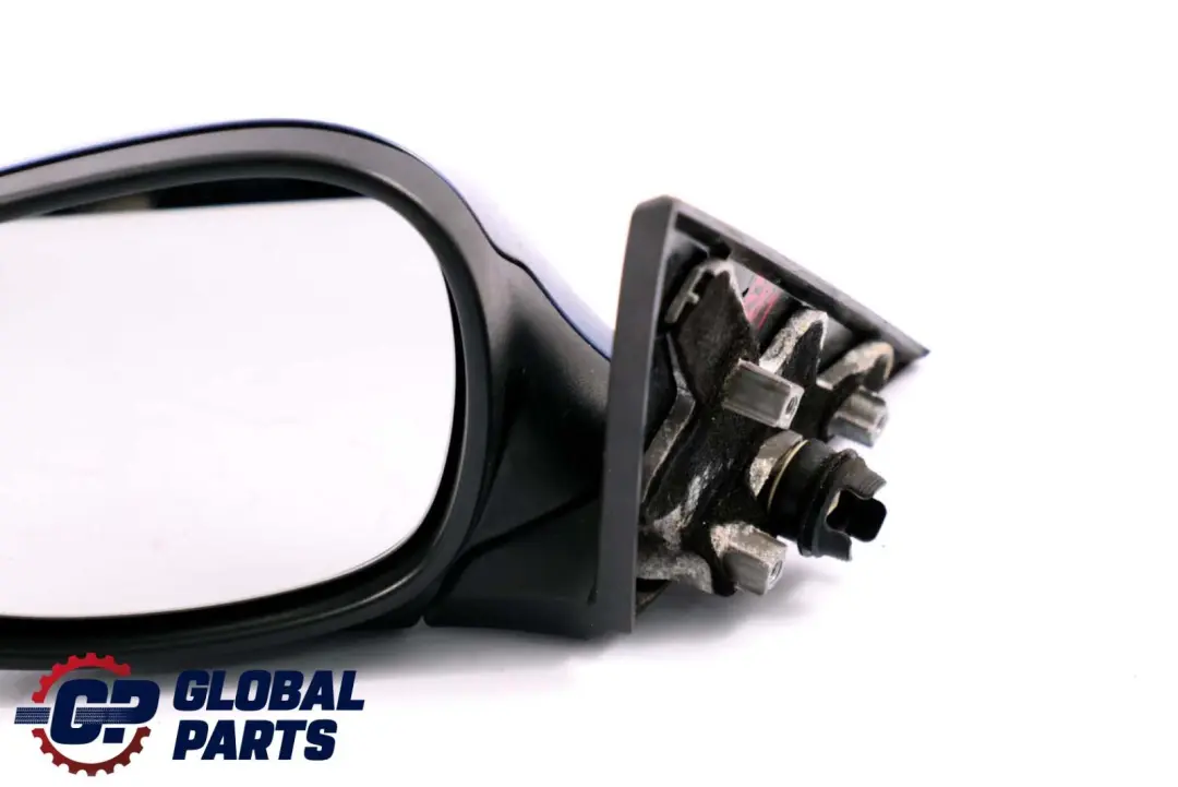  £BMW 1 Series E81 E82 E88 Left Heated Wing Mirror N/S Montegoblau Blue A51 - SKU rhd-7268307-MTB - Part number 7268307