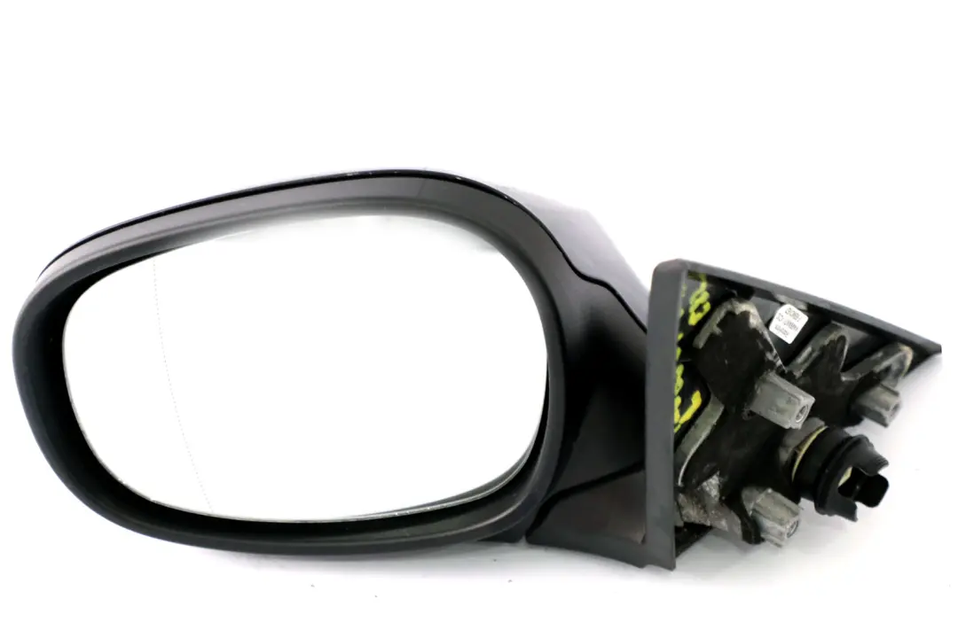 BMW 1 Series 1 E81 E82 E88 Heated Left Wing Mirror N/S Schwarz 2 Black 668 - SKU RHD-7268307-SCH1 - Part number 7268307
