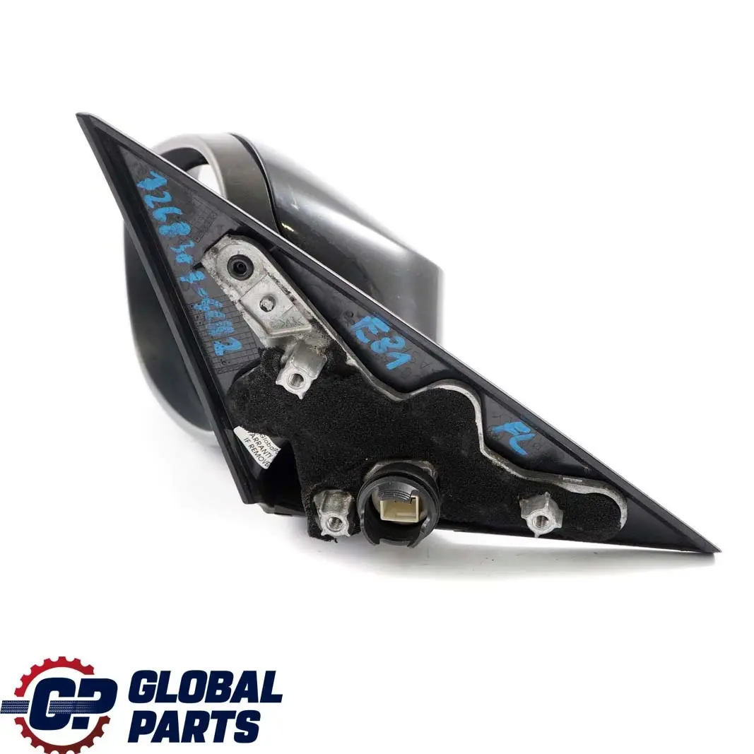 BMW 1 Series 2 E81 E82 E88 Heated Left Wing Mirror N/S Schwarz 2 Black 668 - SKU rhd-7268307-SCH2 - Part number 7268307