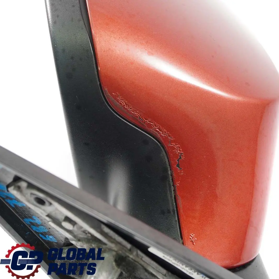 BMW 1 Series E81 E82 E88 Outside Left Wing Mirror N/S Sedonarot Red Metallic - SKU rhd-7268307-SED - Part number 7268307