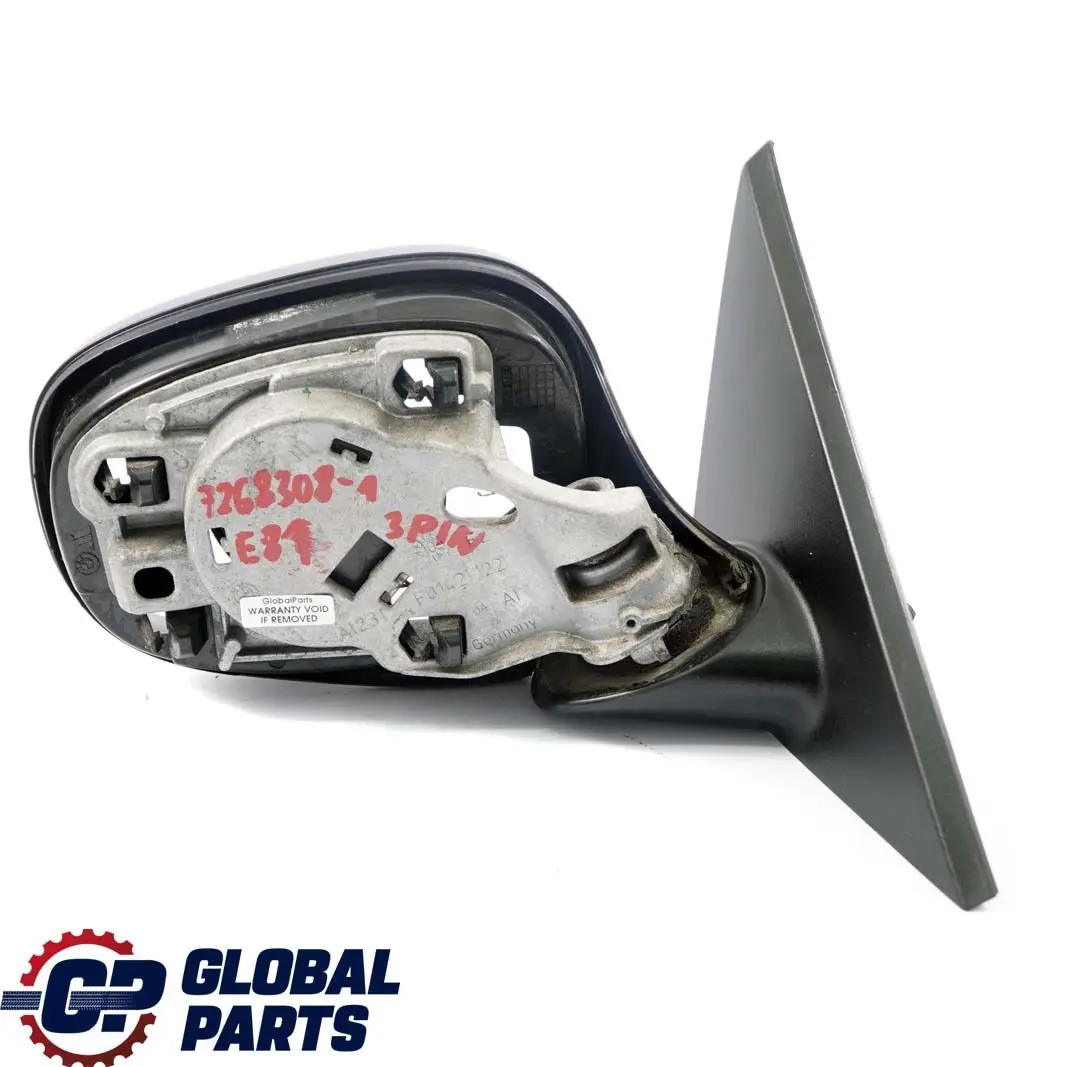 Outside Right Base Wing Mirror O/S 3 Pins to BMW 1 Series 1 E81 E82 E88 with Part number 7268308 BMW 1 Series 1 E81 E82 E88 Outside Right Base Wing Mirror O/S 3 Pins - SKU rhd-7268308-1 - Part number 7268308