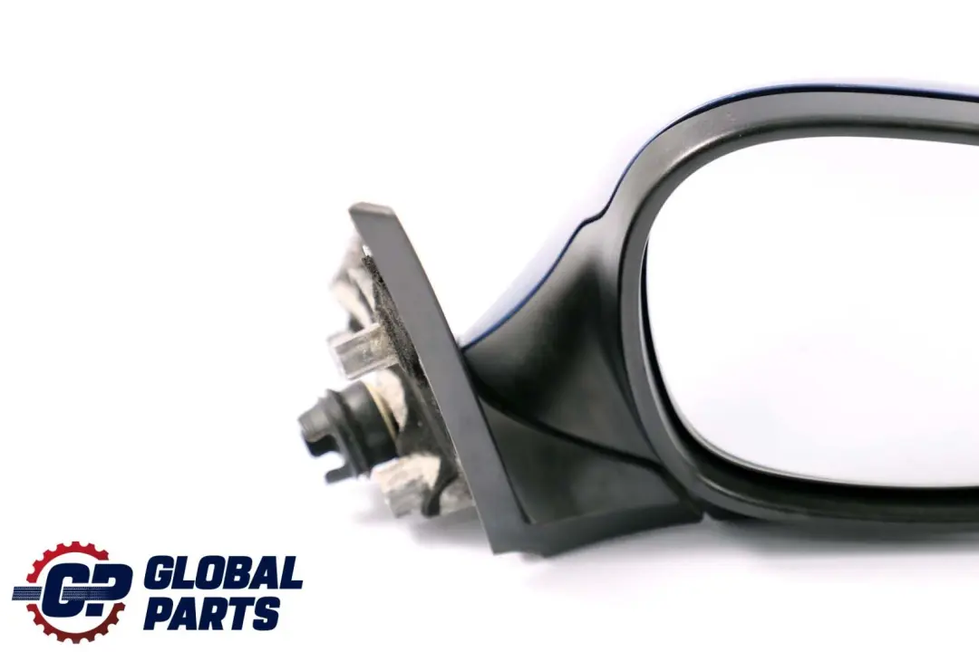 BMW 1 Series E81 E82 E88 Right Heated Wing Mirror O/S Montegoblau Blue A51 - SKU rhd-7268308-MTB - Part number 7268308