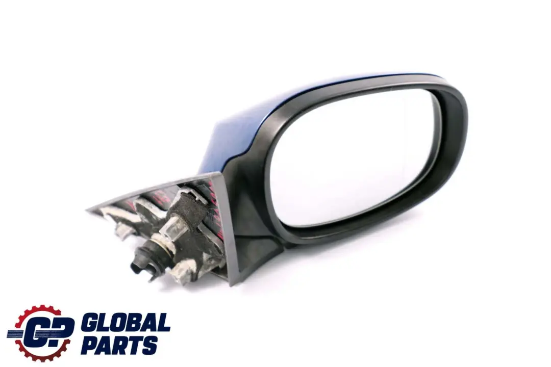 BMW 1 Series E81 E82 E88 Right Heated Wing Mirror O/S Montegoblau Blue A51 - SKU rhd-7268308-MTB - Part number 7268308
