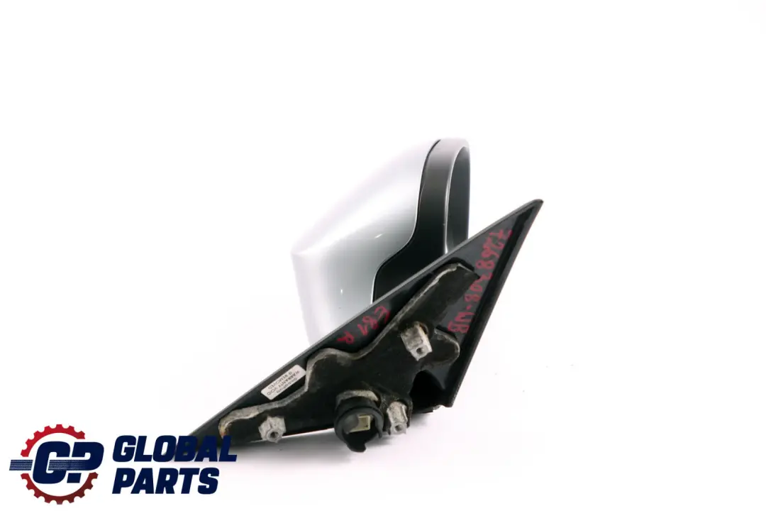 BMW 1 Series E81 E82 E88 Right Heated Wing Mirror O/S Bluewater Metallic 896 - SKU rhd-7268308-WB - Part number 7268308
