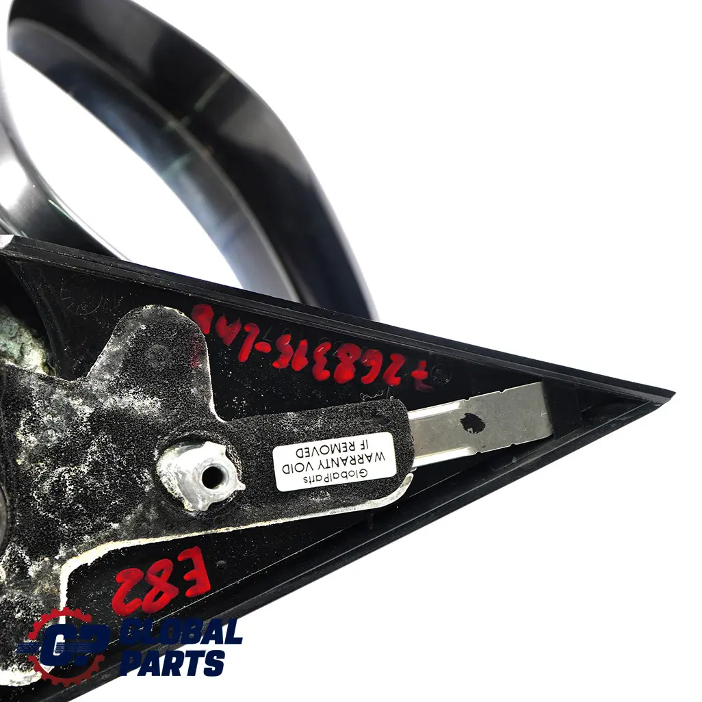 BMW 1 E81 E82 E88 M Sport Heated Left Wing Mirror N/S Le Mans Blau Blue 381 - SKU rhd-7268315-LMB - Part number 7268315