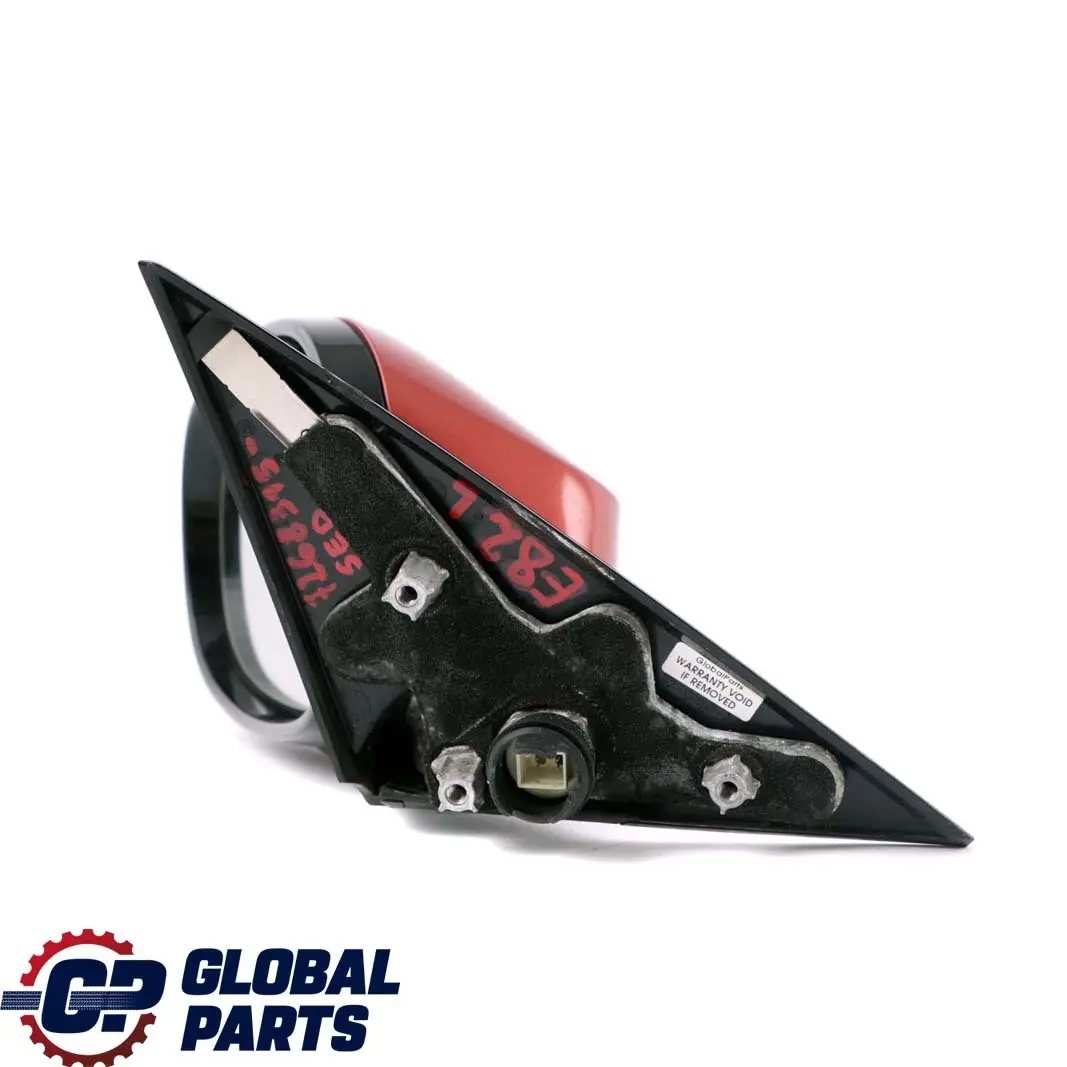 BMW 1 E81 E82 E88 M Sport Heated Left Wing Mirror N/S Sedonarot Sedona Red A79 - SKU rhd-7268315-SED - Part number 7268315