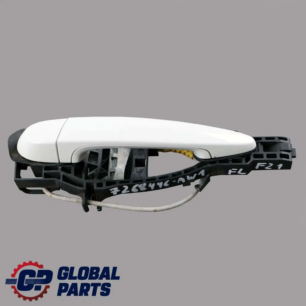 Left Door N/S Complete Grab Handle Alpinweiss White 300 to BMW 1 2 Series F21 F22 with Part number 7268446 BMW 1 2 Series F21 F22 Left Door N/S Complete Grab Handle Alpinweiss White 300 - SKU rhd-7268446-AW1 - Part number 7268446