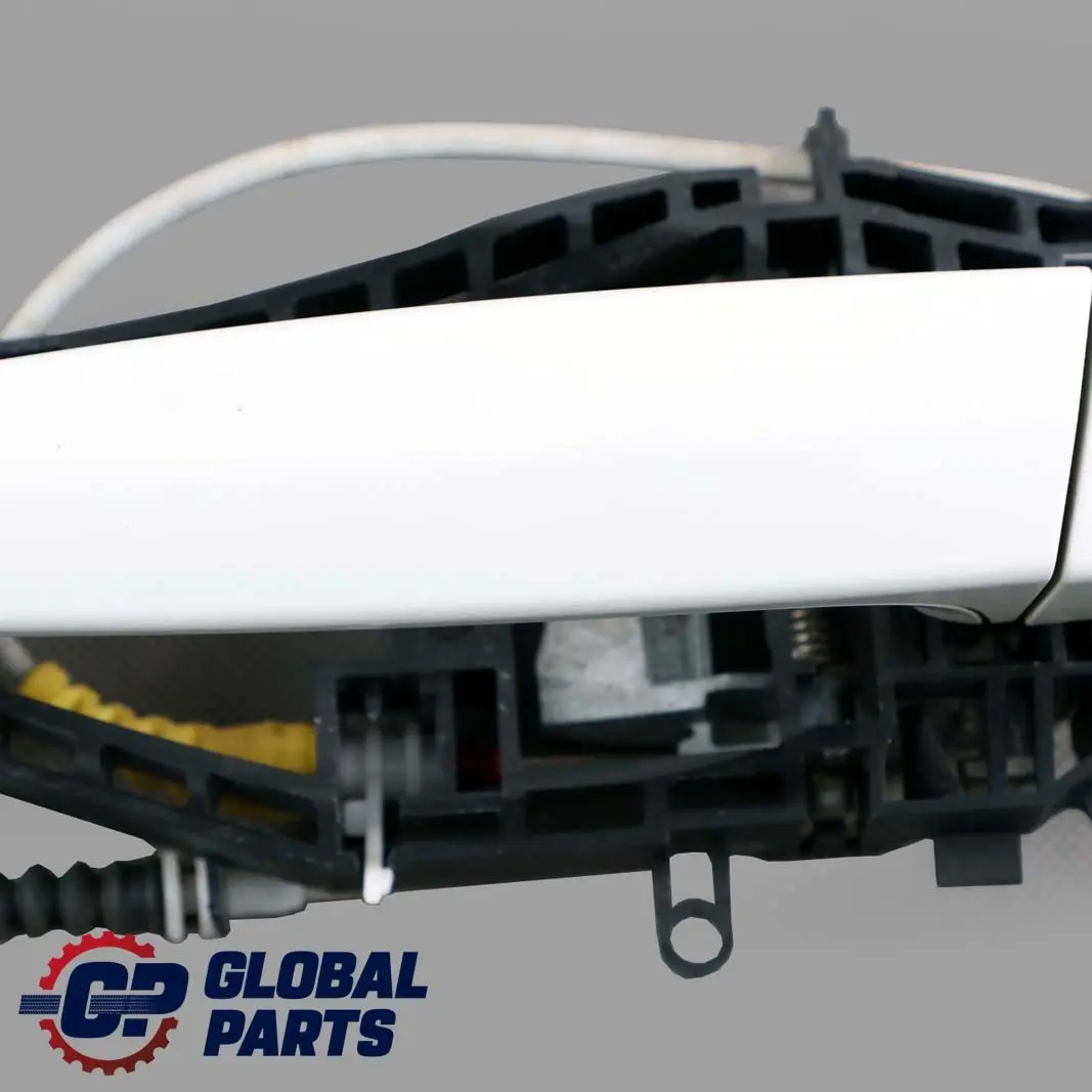 BMW 1 2 Series F21 F22 Left Door N/S Complete Grab Handle Alpinweiss White 300 - SKU rhd-7268446-AW1 - Part number 7268446