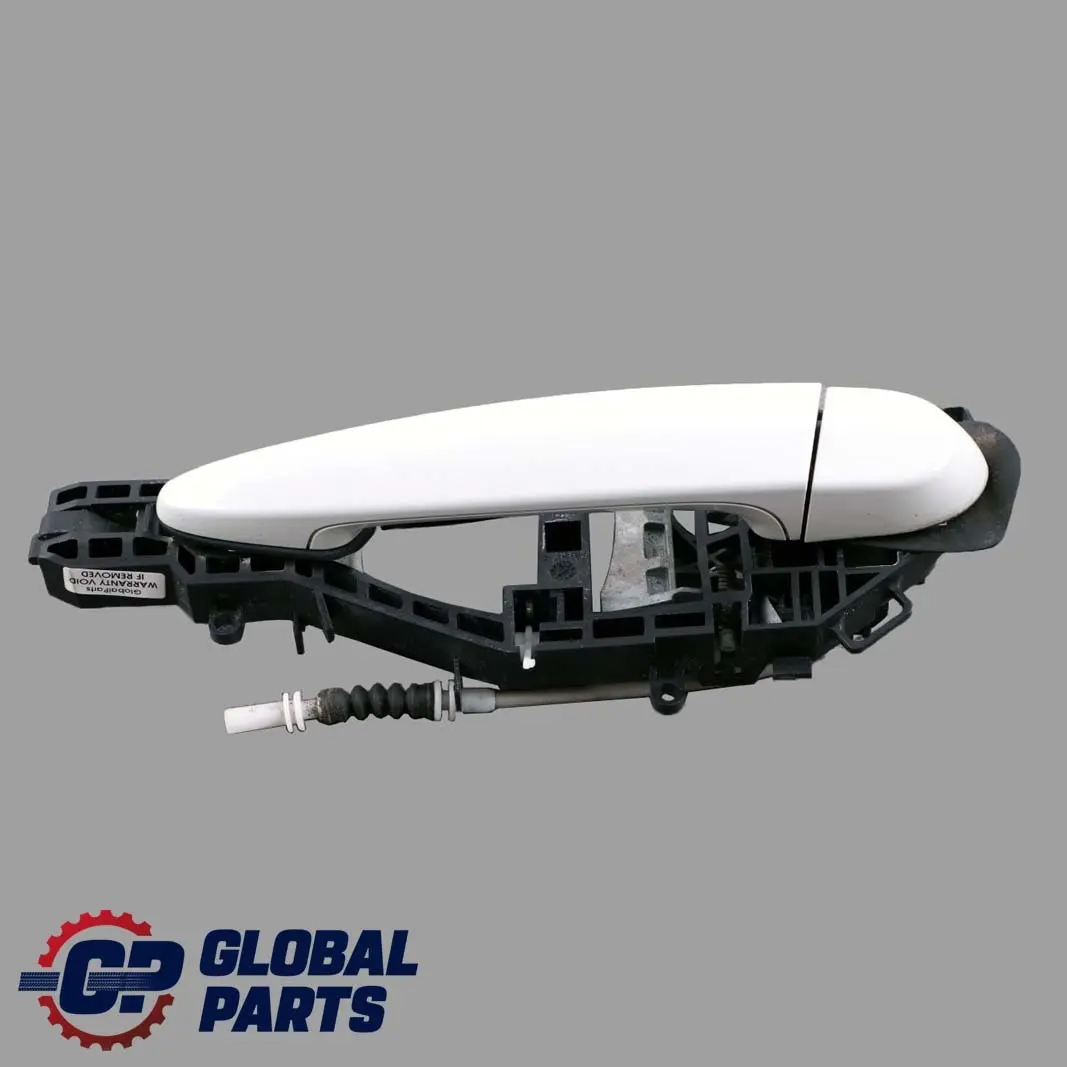BMW 1 2 Series F21 F22 Left Door N/S Complete Grab Handle Alpinweiss White 300 - SKU rhd-7268446-AW1 - Part number 7268446