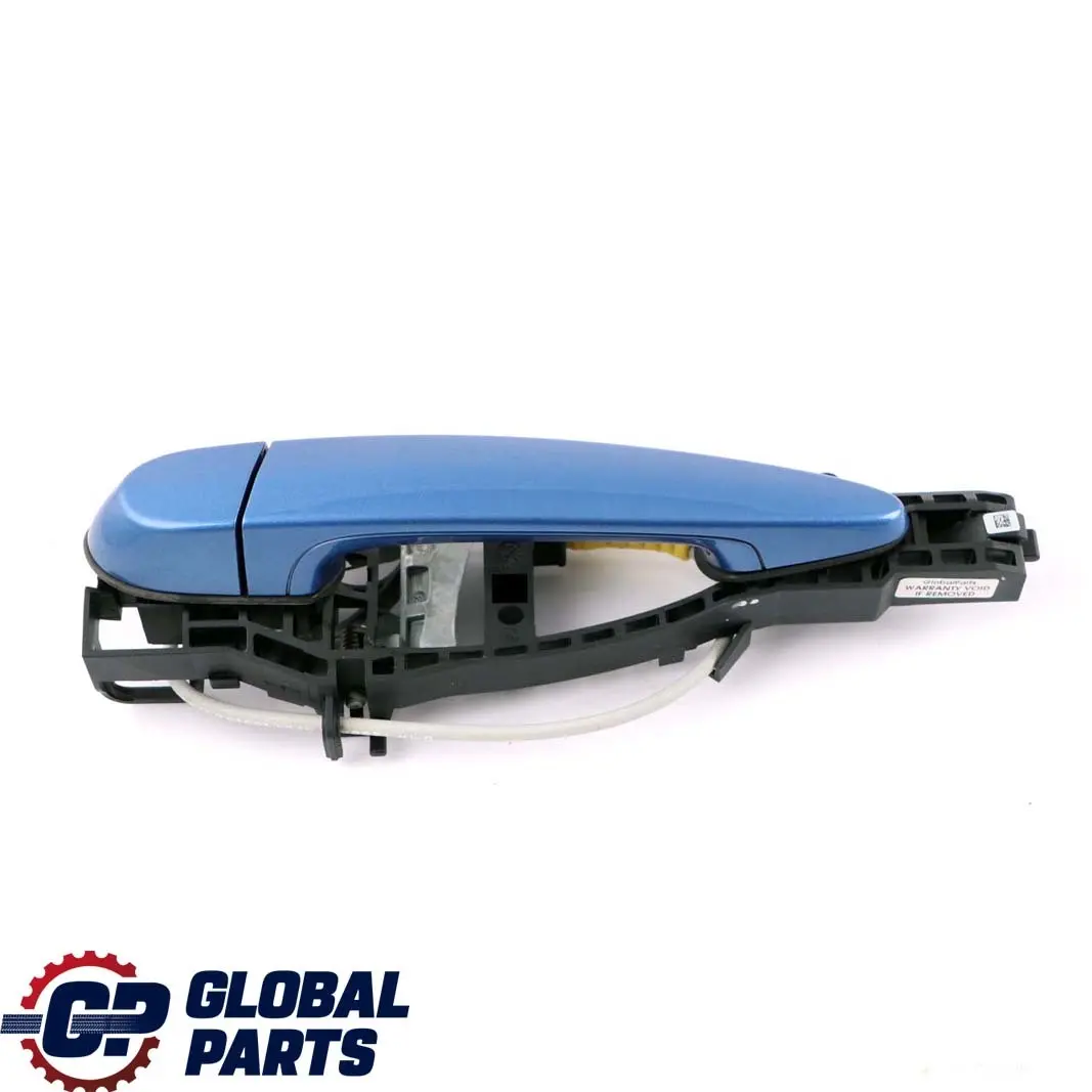 Left Door N/S Complete Grab Handle Estoril Blau Metallic to BMW 1 2 Series F21 F22 with Part number 7268446 BMW 1 2 Series F21 F22 Left Door N/S Complete Grab Handle Estoril Blau Metallic - SKU rhd-7268446-EB - Part number 7268446