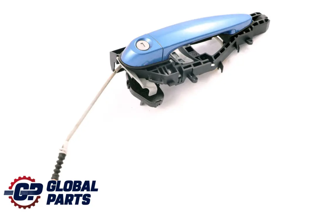 Right Door O/S Complete Grab Handle Estoril Blau to BMW 1 2 Series F21 F22 with Part number 7268446 BMW 1 2 Series F21 F22 Right Door O/S Complete Grab Handle Estoril Blau - SKU rhd-7268446-EB1 - Part number 7268446