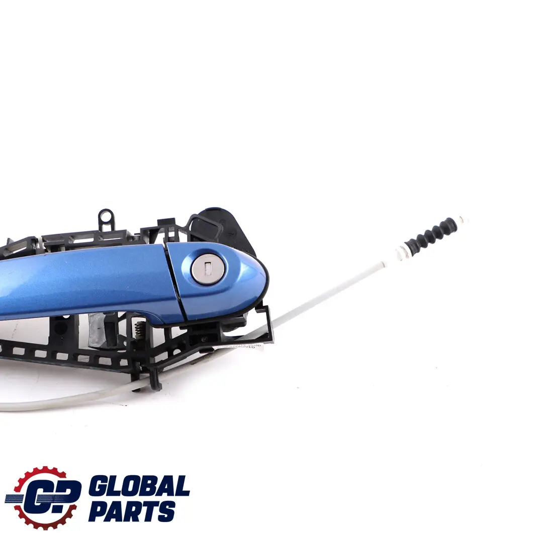 Front Right Door O/S Complete Grab Handle Estoril Blau to BMW 1 2 Series 2 F21 F22 with Part number 7268446 BMW 1 2 Series 2 F21 F22 Front Right Door O/S Complete Grab Handle Estoril Blau - SKU rhd-7268446-EB2 - Part number 7268446