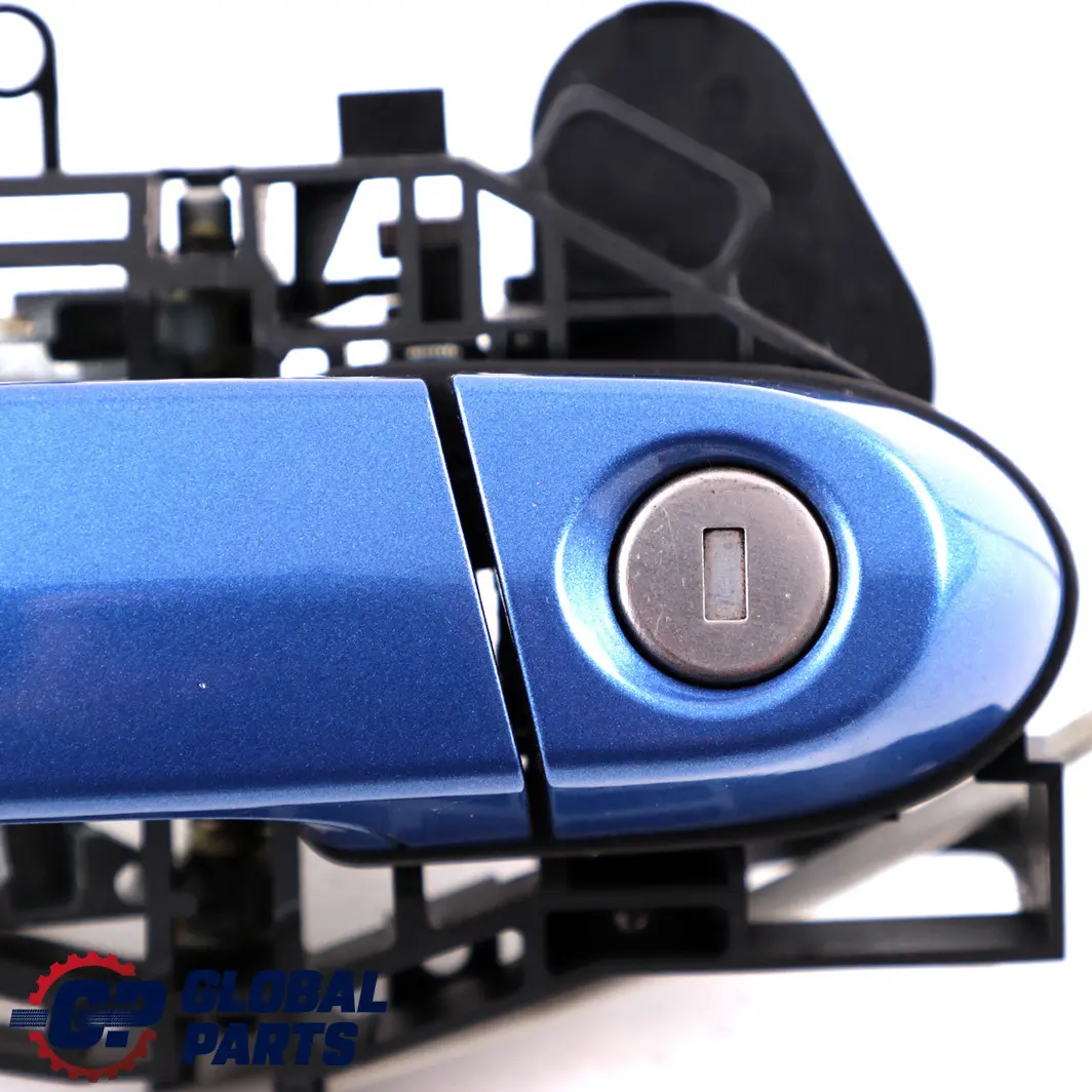 Front Right Door O/S Complete Grab Handle Estoril Blau to BMW 1 2 Series 2 F21 F22 with Part number 7268446 BMW 1 2 Series 2 F21 F22 Front Right Door O/S Complete Grab Handle Estoril Blau - SKU rhd-7268446-EB2 - Part number 7268446