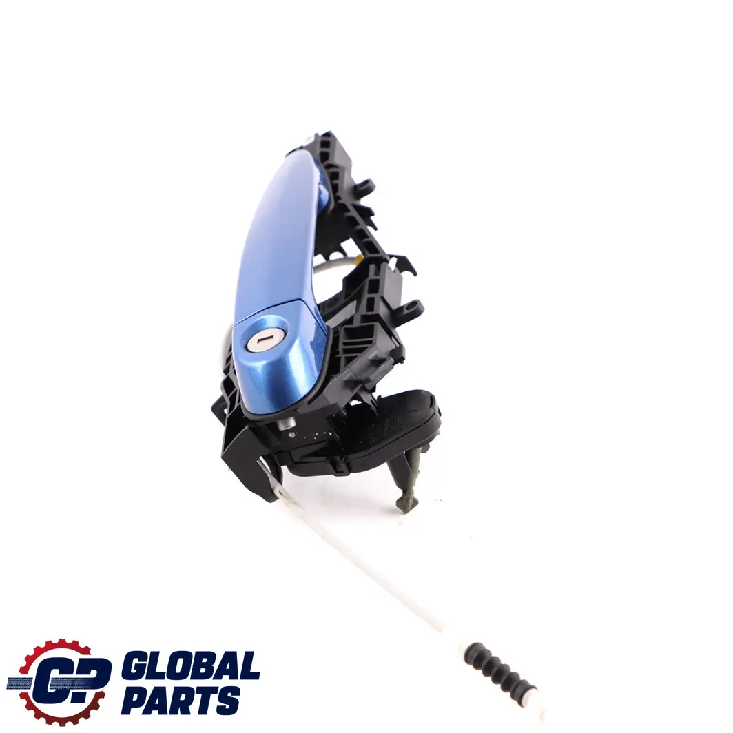 Front Right Door O/S Complete Grab Handle Estoril Blau to BMW 1 2 Series 2 F21 F22 with Part number 7268446 BMW 1 2 Series 2 F21 F22 Front Right Door O/S Complete Grab Handle Estoril Blau - SKU rhd-7268446-EB2 - Part number 7268446