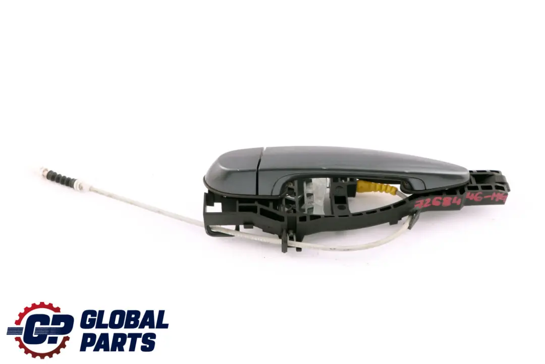BMW 1 2 Series F21 F22 Left Door N/S Complete Grab Handle Mineralgrau Grey - SKU rhd-7268446-MG - Part number 7268446