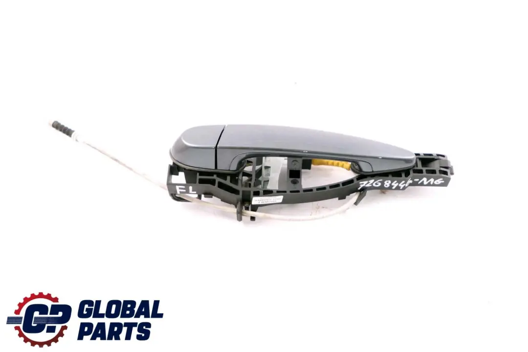 BMW 1 2 Series 1 F21 F22 Left Door N/S Complete Grab Handle Mineralgrau Grey - SKU rhd-7268446-MG1 - Part number 7268446
