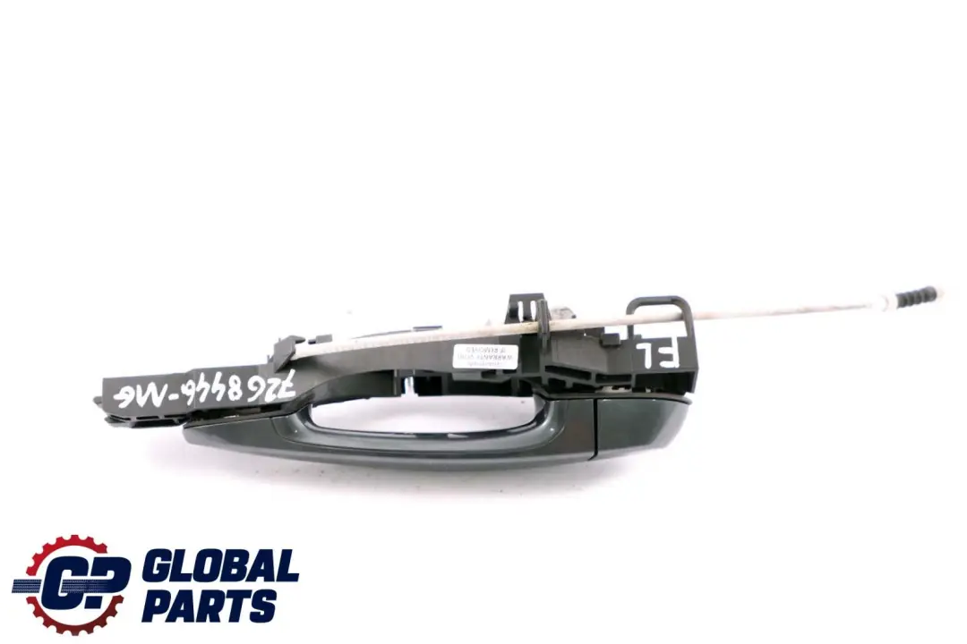 BMW 1 2 Series 1 F21 F22 Left Door N/S Complete Grab Handle Mineralgrau Grey - SKU rhd-7268446-MG1 - Part number 7268446