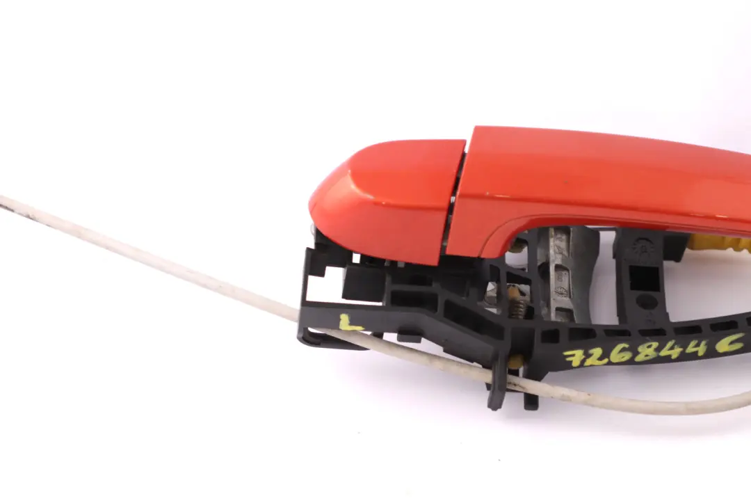 Left Door N/S Complete Grab Handle Valencia Orange B44 to BMW 1 2 Series F21 F22 with Part number 7268446 BMW 1 2 Series F21 F22 Left Door N/S Complete Grab Handle Valencia Orange B44 - SKU rhd-7268446-ORG - Part number 7268446