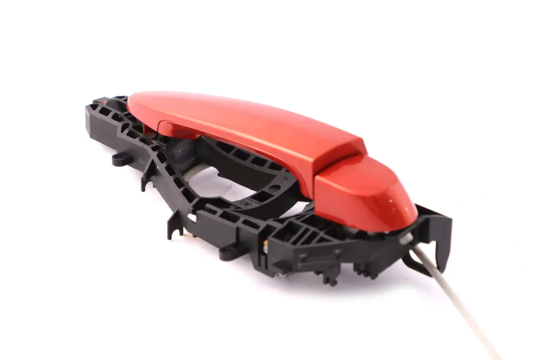BMW 1 2 Series F21 F22 Left Door N/S Complete Grab Handle Valencia Orange B44 - SKU rhd-7268446-ORG - Part number 7268446
