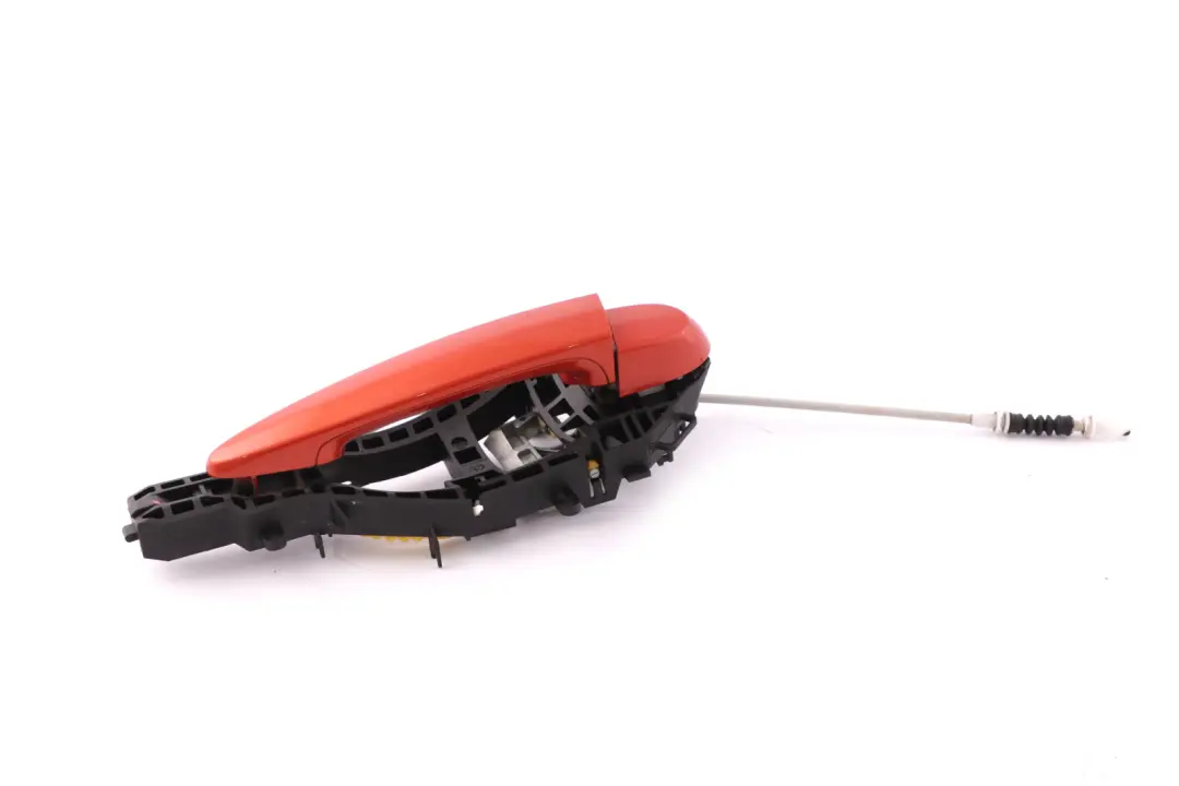 BMW 1 2 Series F21 F22 Left Door N/S Complete Grab Handle Valencia Orange B44 - SKU rhd-7268446-ORG - Part number 7268446