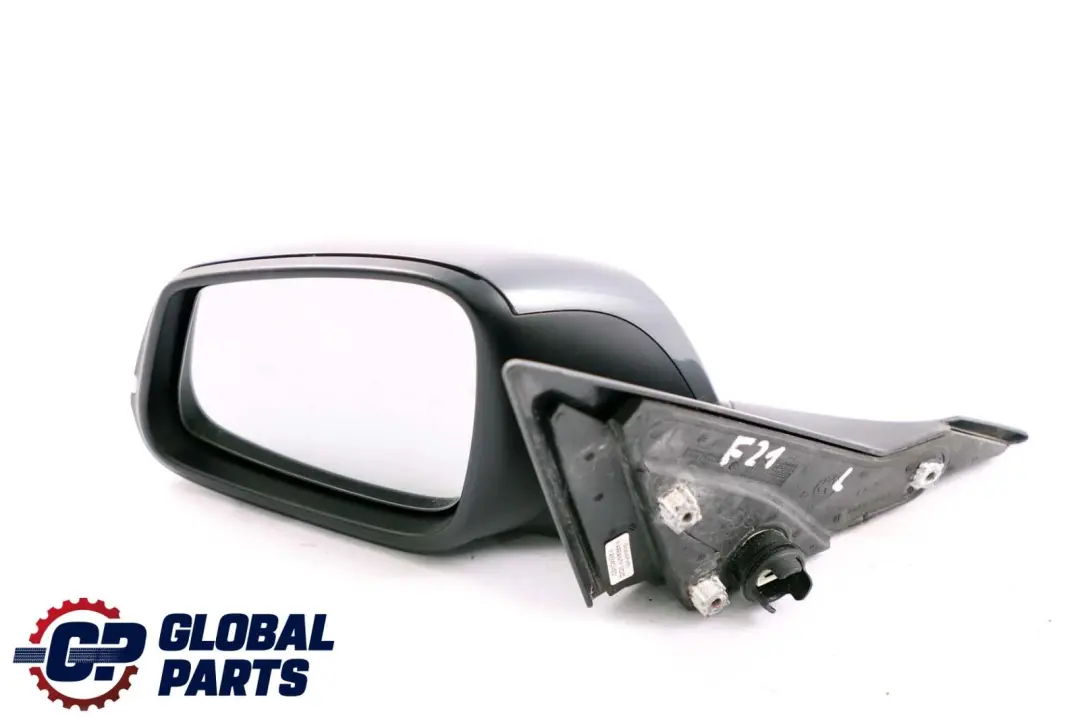 BMW 1 2 Series 1 F21 F22 Left Heated Wing Mirror N/S Mineralgrau Grey B39 - SKU rhd-7268539-MG1 - Part number 7268539