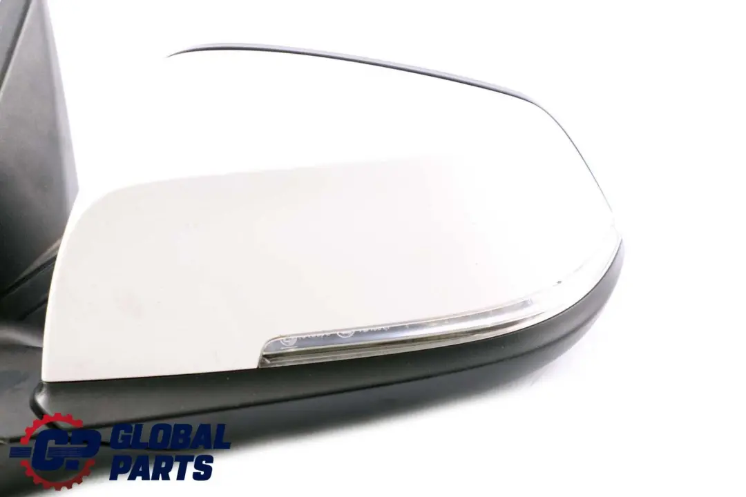 BMW 1 2 Series F21 F22 Left Heated Wing Mirror N/S Auto Dip Alpinweiss White - SKU rhd-7268575-AW - Part number 7268575