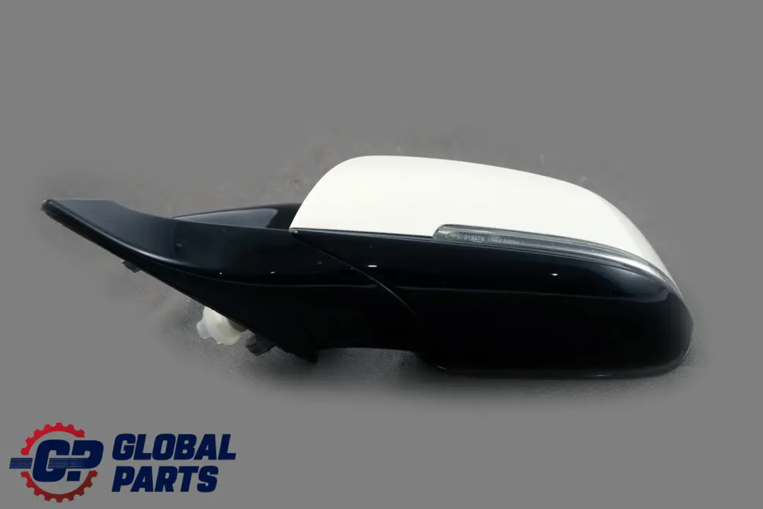 BMW 1 2 Series F21 F22 Left Wing Mirror N/S High Gloss Alpinweiss Alpine White - SKU rhd-7268599-AW - Part number 7268599