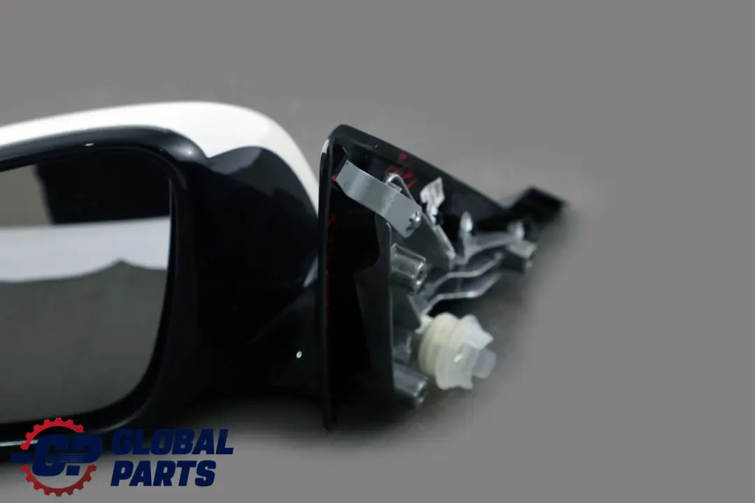 BMW 1 2 Series F21 F22 Left Wing Mirror N/S High Gloss Alpinweiss Alpine White - SKU rhd-7268599-AW - Part number 7268599