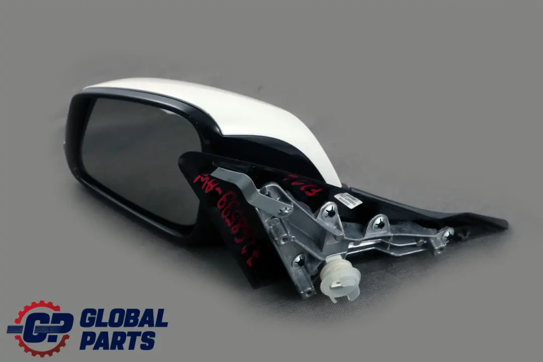 BMW 1 2 Series F21 F22 Left Wing Mirror N/S High Gloss Alpinweiss Alpine White - SKU rhd-7268599-AW - Part number 7268599