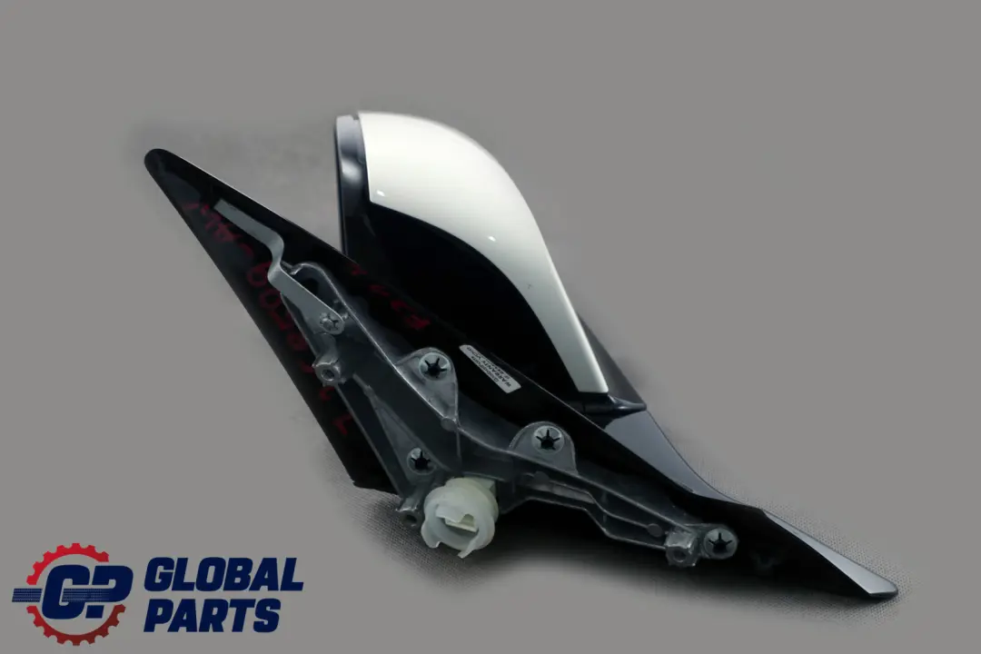 BMW 1 2 Series F21 F22 Left Wing Mirror N/S High Gloss Alpinweiss Alpine White - SKU rhd-7268599-AW - Part number 7268599
