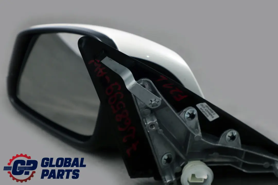 Left Wing Mirror N/S High Gloss Alpinweiss Alpine White to BMW 1 2 Series F21 F22 with Part number 7268599 BMW 1 2 Series F21 F22 Left Wing Mirror N/S High Gloss Alpinweiss Alpine White - SKU rhd-7268599-AW - Part number 7268599