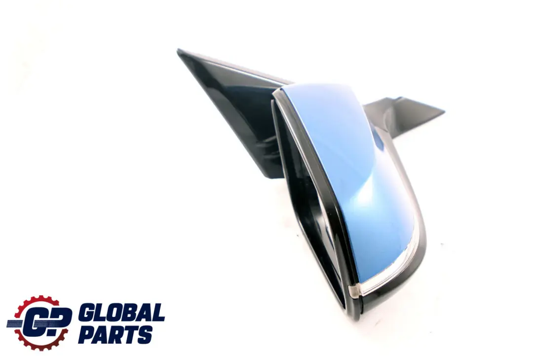 BMW 1 2 Series F21 F22 Right Wing Mirror O/S High Gloss Estorilblau Blue B45 - SKU rhd-7268600-EB - Part number 7268600
