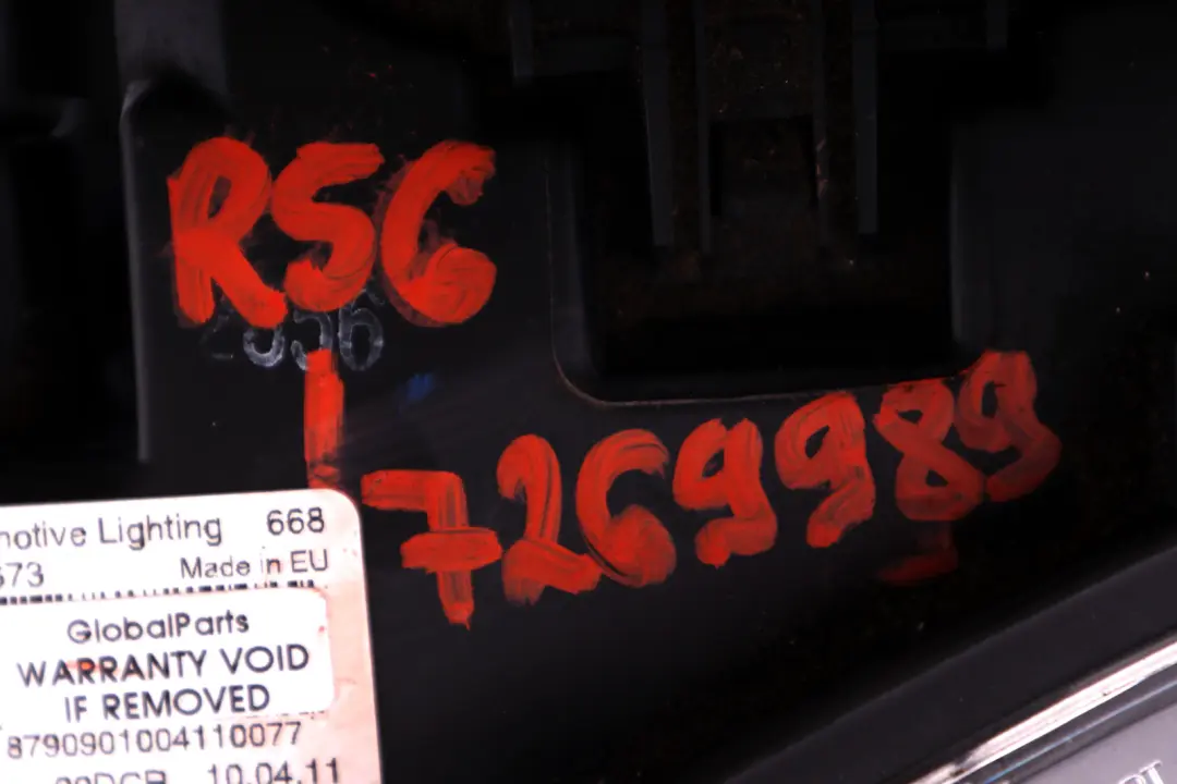 Side Xenon Headlight left N/S White to BMW MINI COOPER S R55 R56 R57 LCI Passenger with Part number 7269989 BMW MINI COOPER S R55 R56 R57 LCI Passenger Side Xenon Headlight left N/S White - SKU rhd-7269989 - Part number 7269989