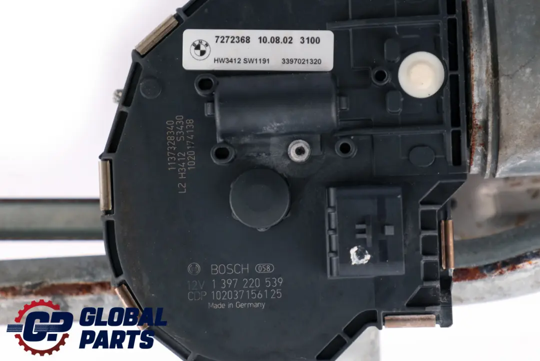 Linkage Wiper System With Motor 7272452 to BMW 5 Series F10 F11 with Part number 7306274 BMW 5 Series F10 F11 Linkage Wiper System With Motor 7272452 - SKU rhd-7272452 - Part number 7306274