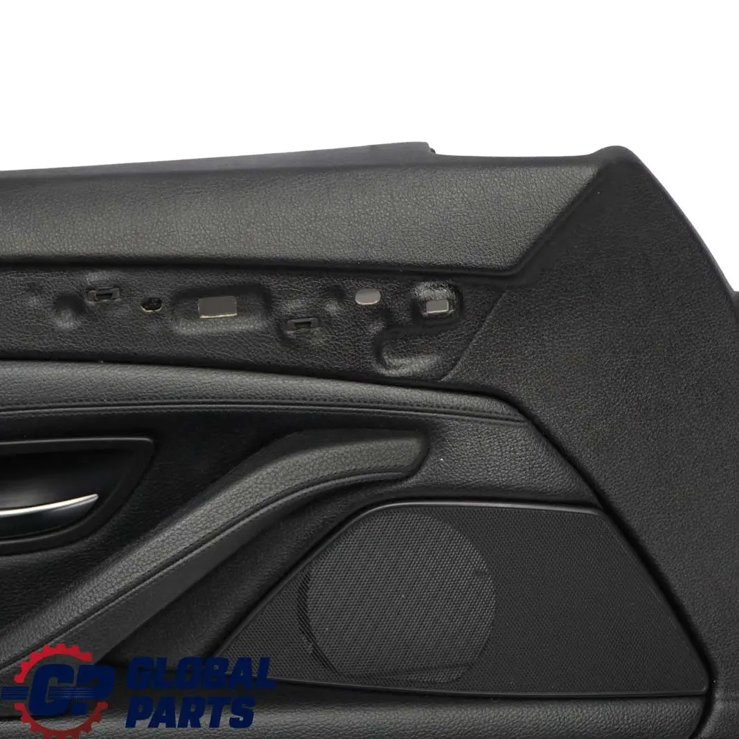 BMW 5 Series F10 F11 Front Left N/S Door Card Lining Panel Black Leather - SKU rhd-7273353 - Part number 7273353