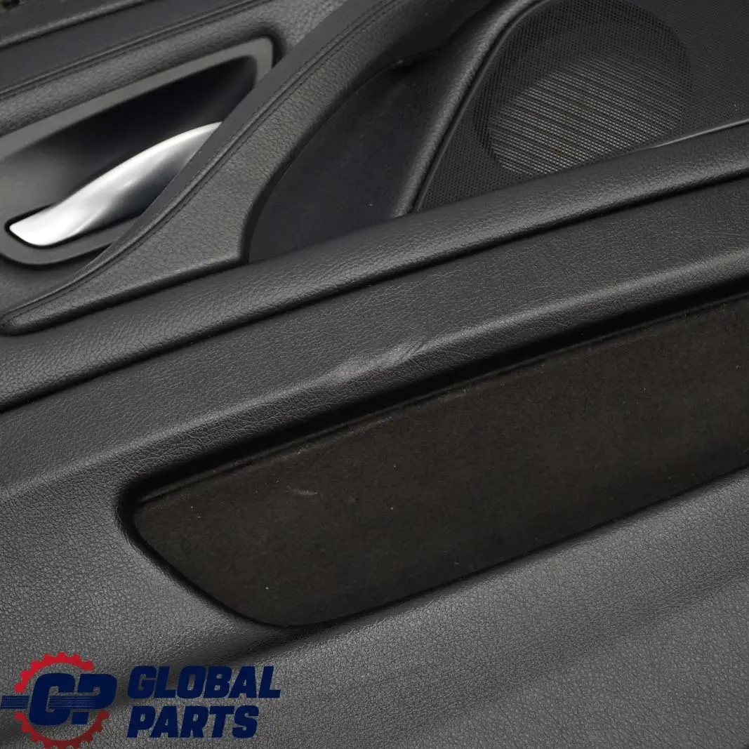 BMW 5 Series F10 F11 Front Left N/S Door Card Lining Panel Black Leather - SKU rhd-7273353 - Part number 7273353