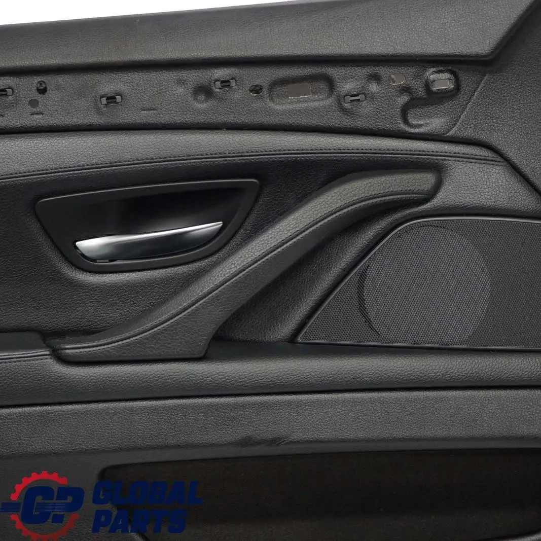 BMW 5 Series F10 F11 Front Left N/S Door Card Lining Panel Black Leather - SKU rhd-7273353 - Part number 7273353
