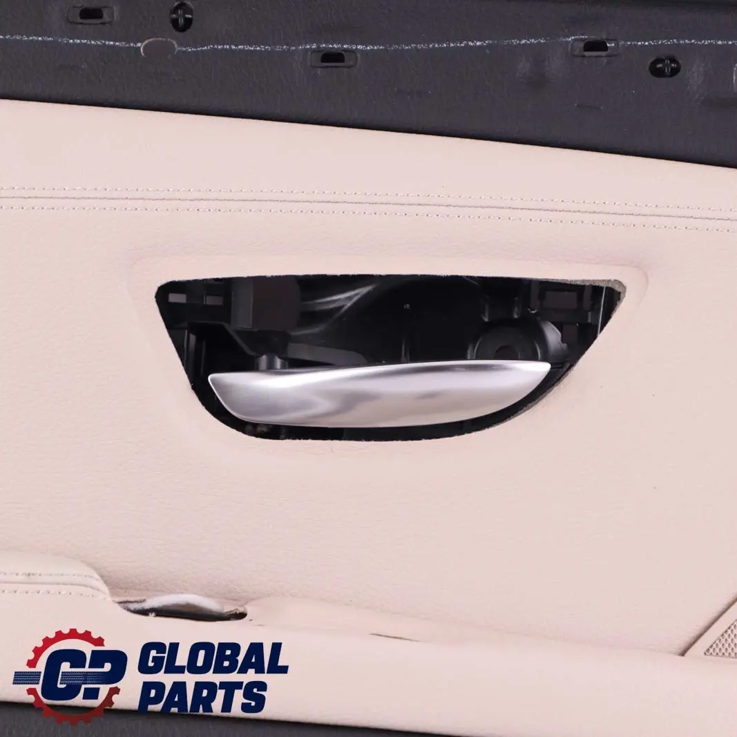 BMW 5 Series F10 F11 Front Left N/S Door Card Lining Panel Leather Oyster - SKU rhd-7273359 - Part number 7273359