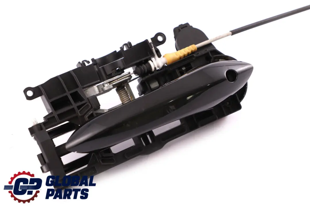 BMW 5 Series F10 F11 Complete Front Right Grab Handle O/S Black Sapphire 475 - SKU rhd-7276244-BS - Part number 7276244